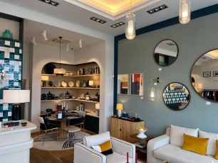 Intérieur boutique décoration